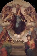 Andrea del Sarto Angel around Virgin Mary china oil painting artist